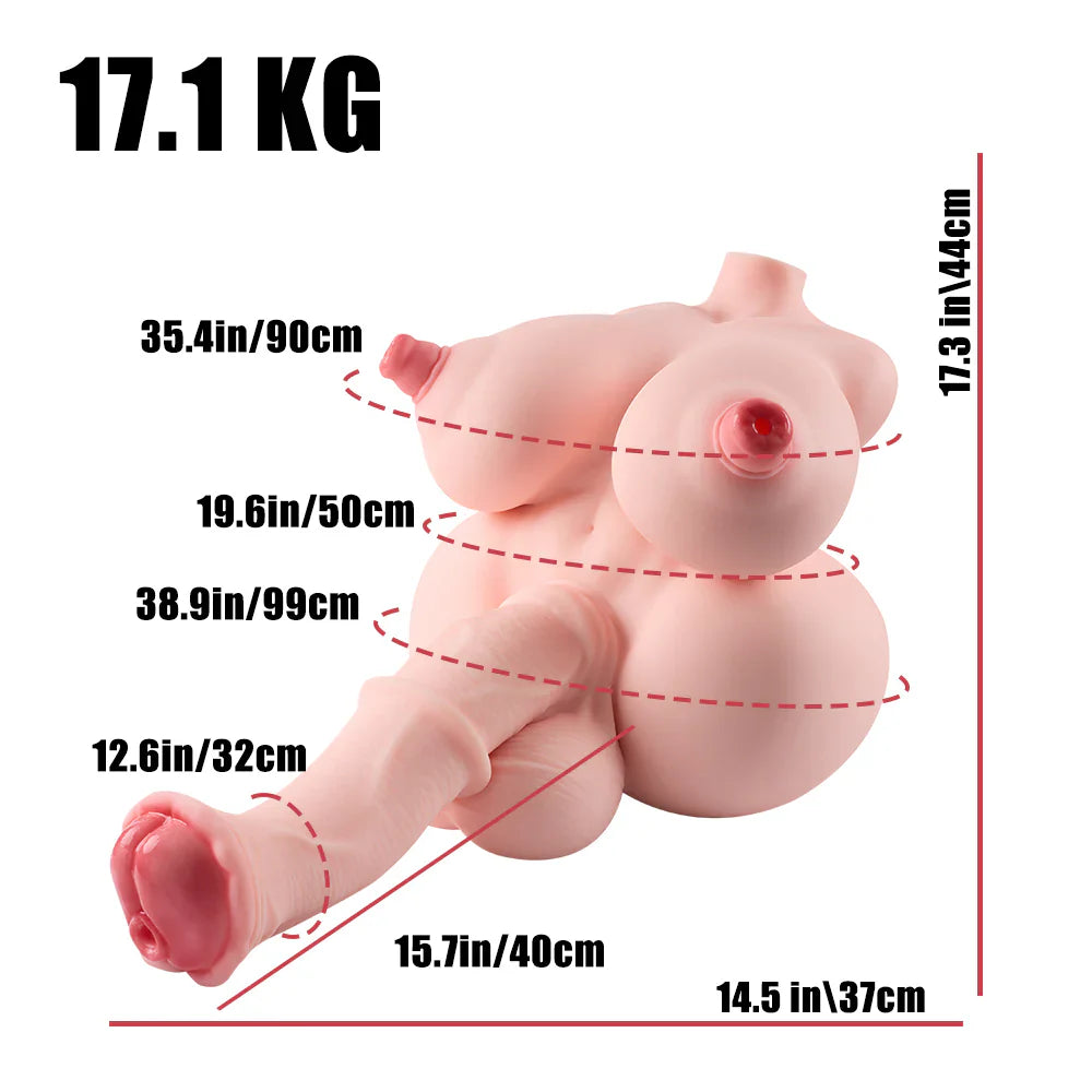 Big Molly: 37LB Penetrated Penis Futanari nhentai Sex Doll Horse Cock
