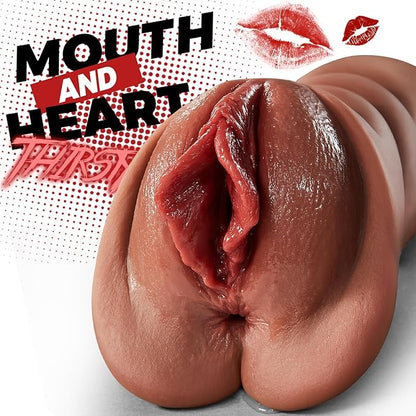 RealVagina Alina 1.56LB Realistic Pocket Pussy Vagina With Realistic Skin Texture