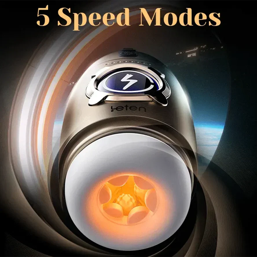 PR2 - Leten Powerful 600rpm Rotating Men Masturbator