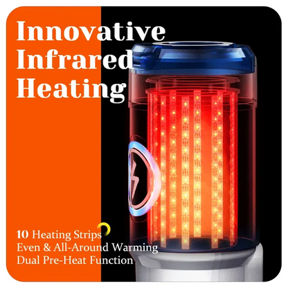 PT8 - Powerful Pleasure Realistic Male Masturbator with 10 Thrusting Modes & 10 Heating Strips