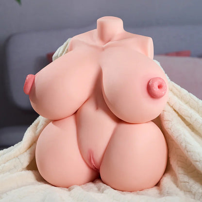 Big Lucy: Sex Doll Torso Nipple Penetration Fuckable Tits Milf Pussy