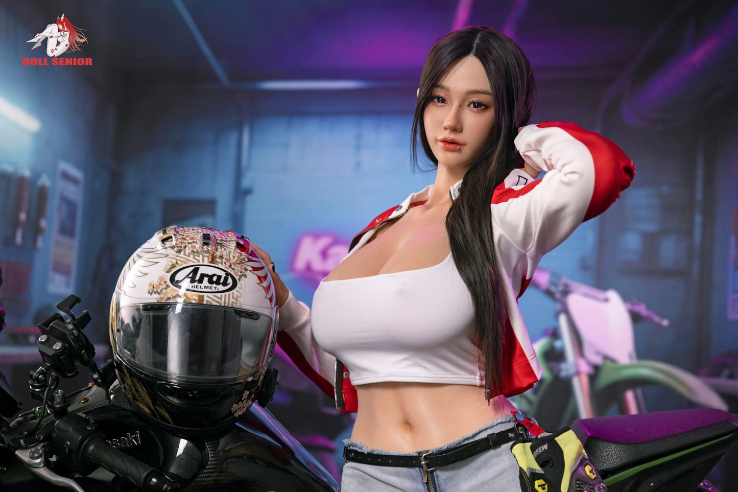 DollSenior Wuxue 170cm/5ft 7 in F Cup Silicone Real Skin Texture Version Customizable Sex Doll