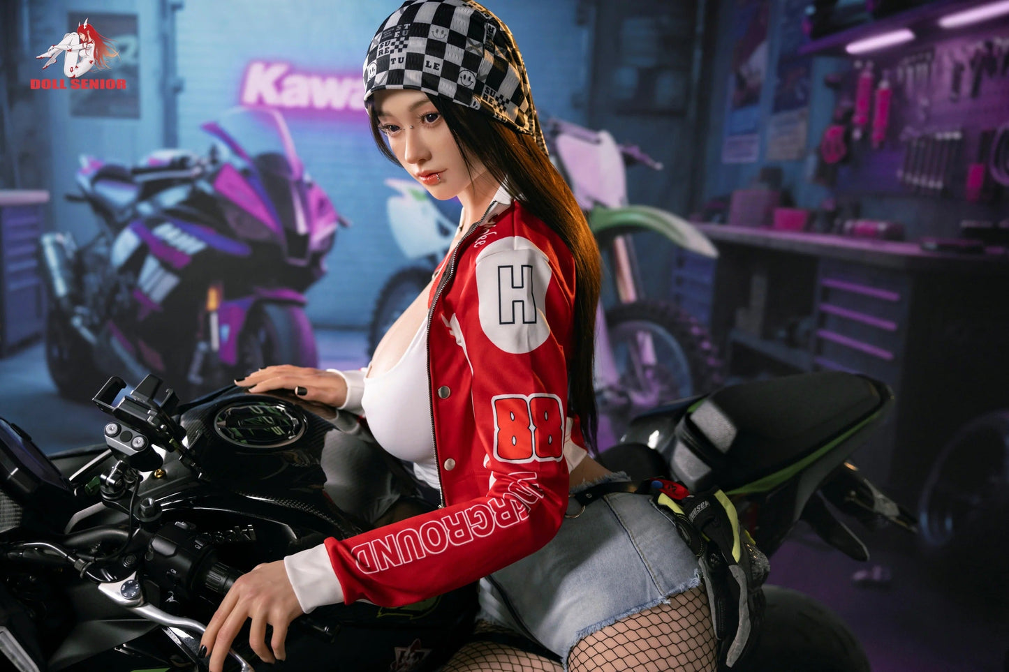 DollSenior Wuxue 170cm/5ft 7 in F Cup Silicone Real Skin Texture Version Customizable Sex Doll