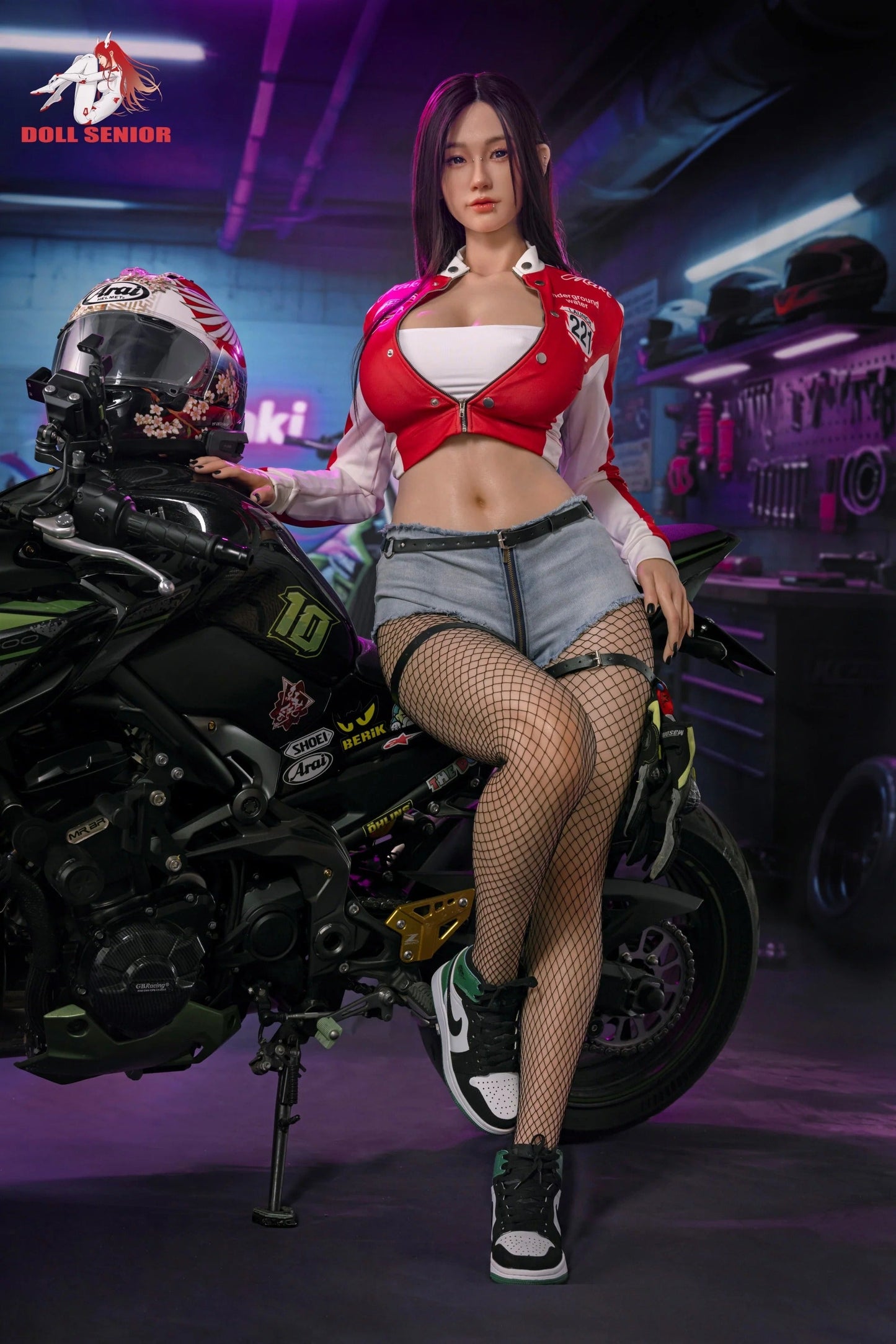 DollSenior Wuxue 170cm/5ft 7 in F Cup Silicone Real Skin Texture Version Customizable Sex Doll
