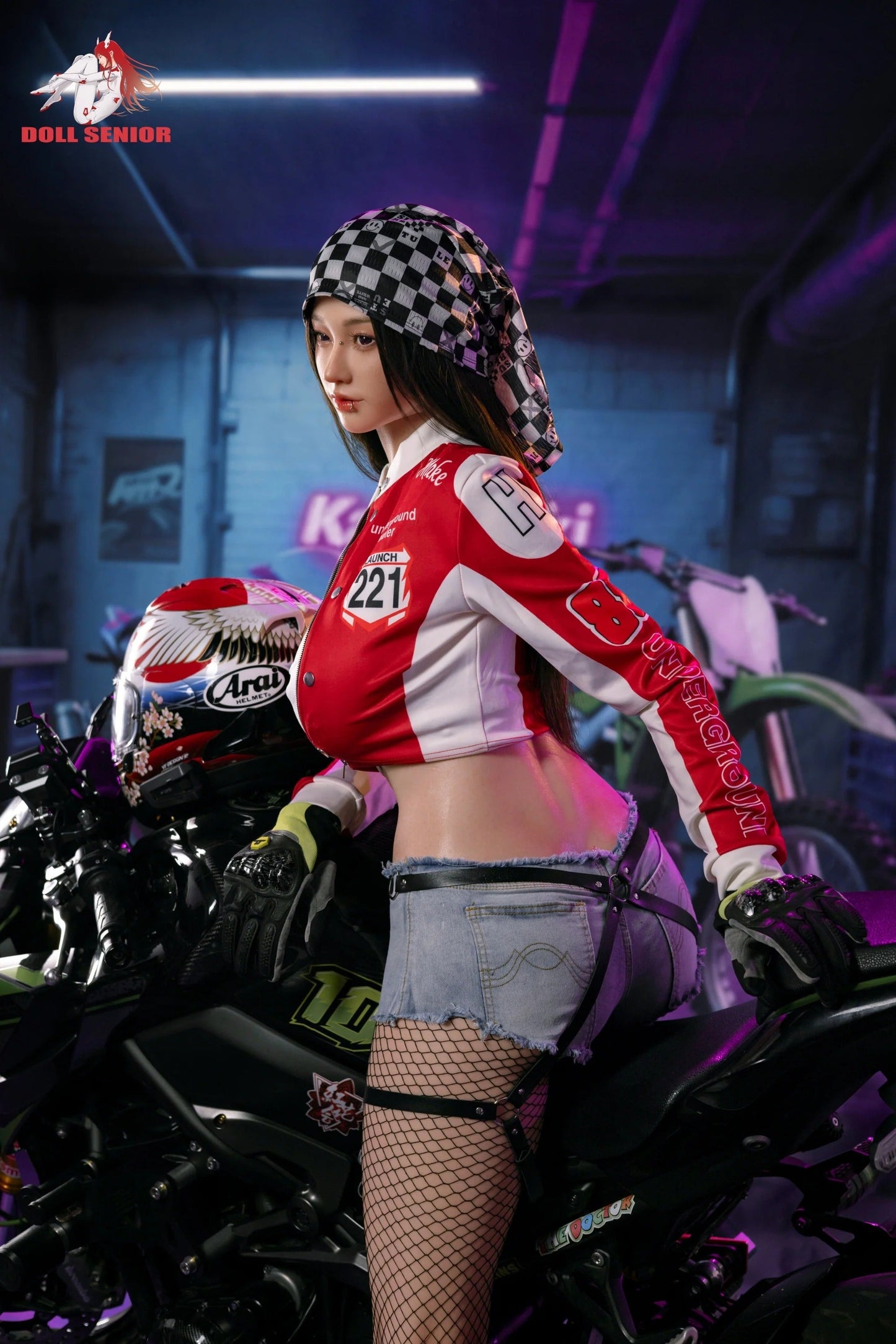 DollSenior Wuxue 170cm/5ft 7 in F Cup Silicone Real Skin Texture Version Customizable Sex Doll