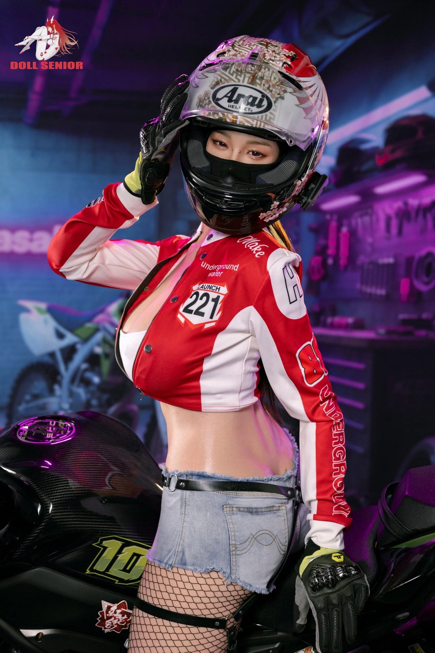 DollSenior Wuxue 170cm/5ft 7 in F Cup Silicone Real Skin Texture Version Customizable Sex Doll