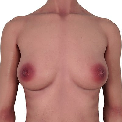 RealVagina Realistic Skin Texture Silicone Big Breast Boobs Sex Toy Lifelike Breasts Male Masturbator Stroker