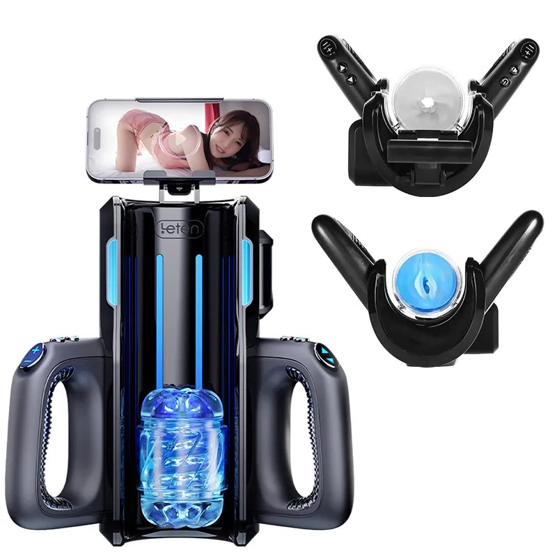XT5 Handle Auto Stroker 10 Modes 10 Speeds 700 Strokes Per Min