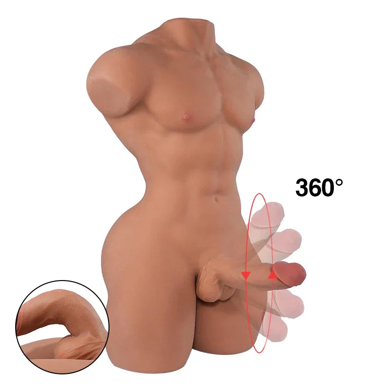 mark_realistic_tpe_male_sex_doll_torso_with_big_dick_adjustable_penis