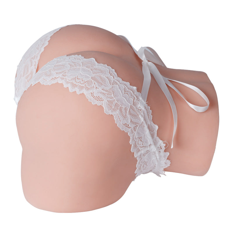Mia, 19.2LB torso doll with removable vagina and soft jiggly ass, designed for ultimate satisfaction and realism. 