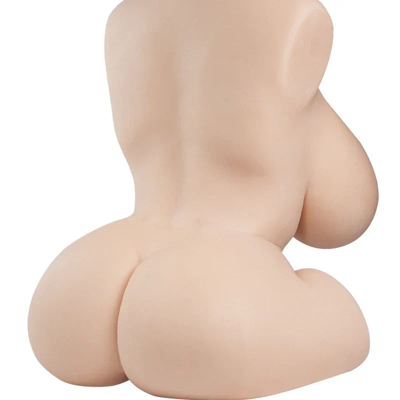 Nicole 2.0 47.6LB busty sex doll with big jiggly breasts and soft, bouncy ass, ideal for breast play and realistic adult fun.