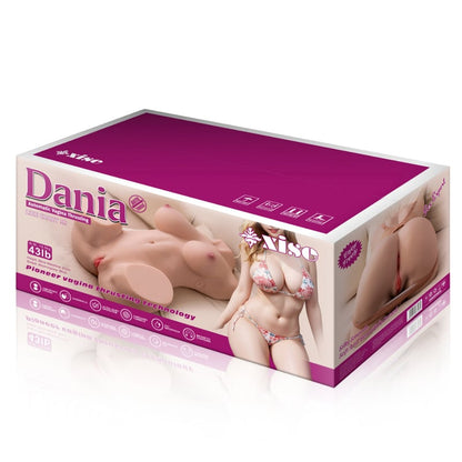 Dania  42.9LB Metal Skeleton Hip Thrusting Sex Doll Silicone Male Masturbation