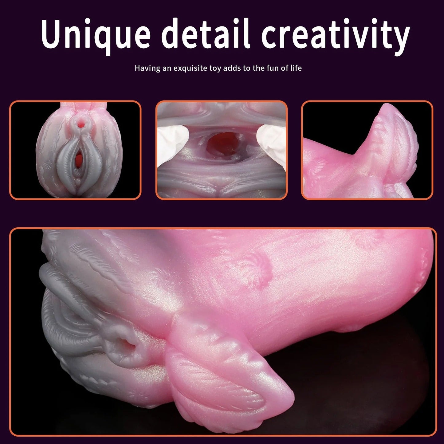 RealVagina Deer Girl Animal Pocket Pussy Male Masturbator with detailed texture and design for enhanced pleasure