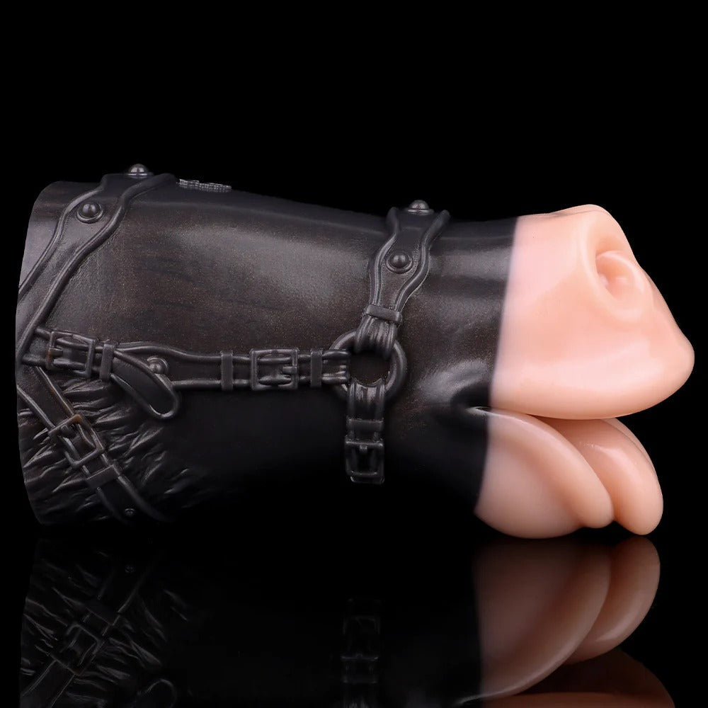 RealVagina Realistic Horse Mouth Pocket Pussy Masturbator designed for lifelike experiences.