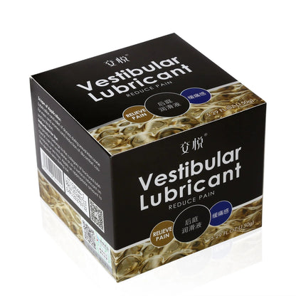 RealVagina heat sense anal lube in a 500ml box designed to reduce discomfort during use